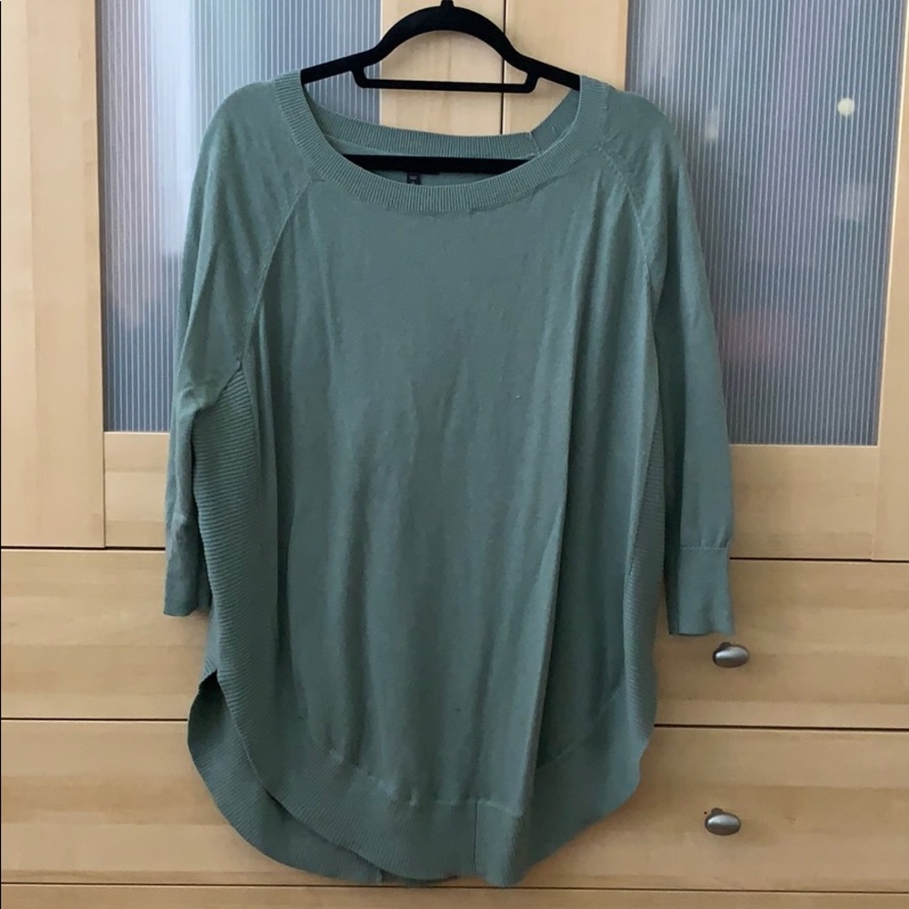 S Express Green 3/4 Sleeve Tunic 💚
